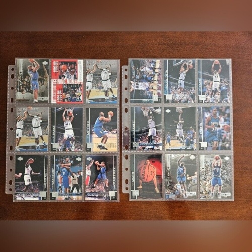 NBA Minnesota Timberwolves Card Collection
